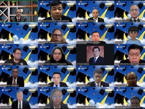 18 MAHASISWA PROGRAM STUDI SARJANA TEOLOGI DINYATAKAN TUNTAS PADA YUDISIUM II SEKOLAH TINGGI TEOLOGI BETHEL INDONESIA, 31 AGUSTUS 2026